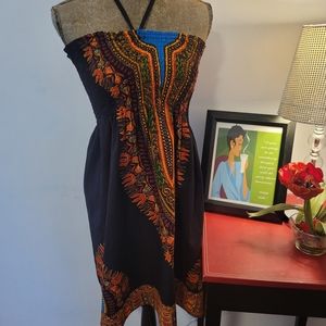 African Print Sundress